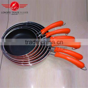 High Quality Commercial Cookware Aluminum Non-Stick Fry Pan / 18cm Mini Egg Pan