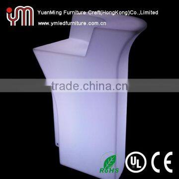 Modern Light Up Bar Table/Plastic Led Bar Table/Glowing Led Bar Table YM-BT9080 YM-BT8090 photo-6
