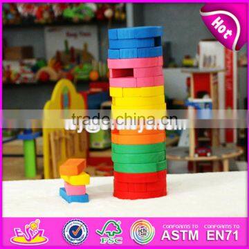 Wholesale Children Educational Wooden Stacking Blocks Game W13D119 photo-6
