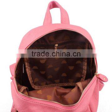 High Quality Leather Kids School Bag School Backpack photo-5