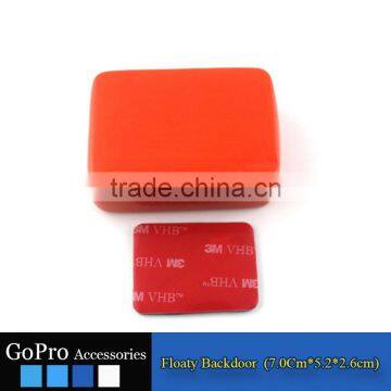 2016 New Wholesale floaty backdoor sticker sponge for sports camera accessory