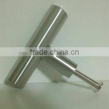 2" 12mm Solid Stainless Steel 201 T-Knob Drawn Pull 30020 photo-4