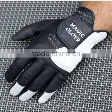 Golf Glove Custom Logo PU Leather Mens Golf Glove photo-2