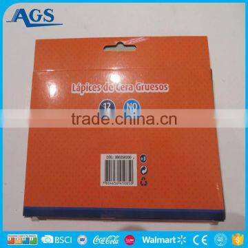 Customized Cheap Crayon Pen With Paper Box for Promotion photo-3