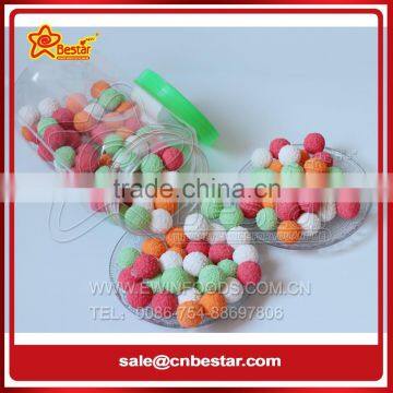 Multicolour Golfball Shape Fruity Flavour Bubble Gum