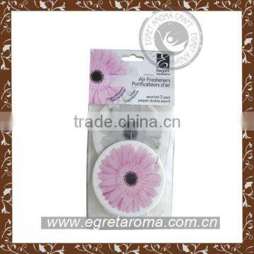 Custom Design Shape Hanging Cotton Paper Card for Promotional Gift Car Air Fresh photo-6