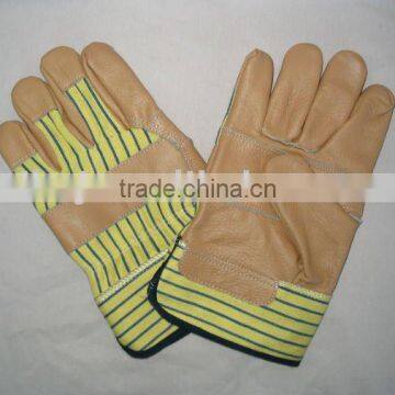 cow leather work glove