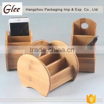 Useful multi-functional high quality bamboo pencil/pen box