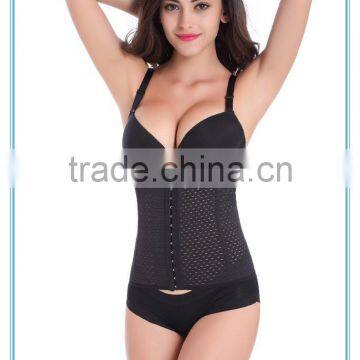 2016 Top Seller Factory Breathe Cheap Waist Trainning Slimming Corset Waist Trainers photo-6