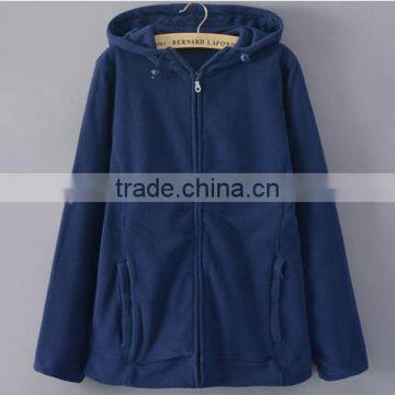2016 Professional Polar Fleece Manufacturer From JIangxi Province,100% Polyester,DTY 150D/96F 280g Polar Fleece Women Coat 2015 photo-2