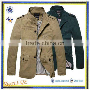 Men jacket long coat of recreational men clothing in china