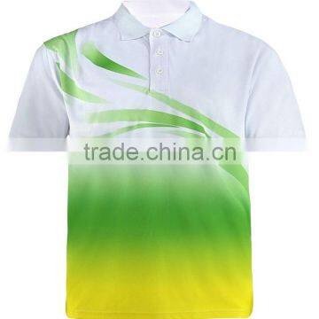 Wholesale Custom Golf Jersey Dri Fit Sublimate 100% Polyester Polo t Shirt for Men photo-2