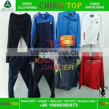 Used Long Sleeve Suit in Bulk,men Clothes Second Hand in China