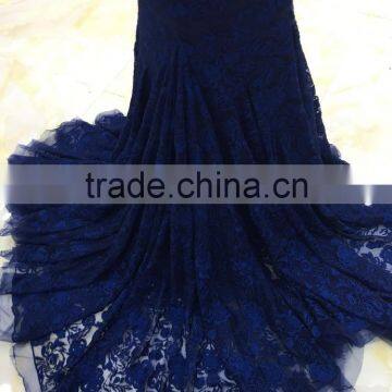 Crochet Ladies Long Dovtail Wedding Dress photo-2