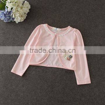 2017 hot sale spring fall children's wear girls cardigan