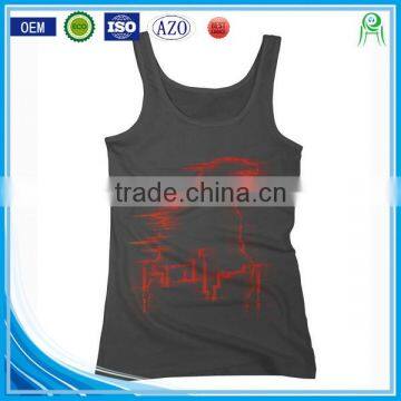  china wholesale custom printing 100 cotton sublimation tank top women