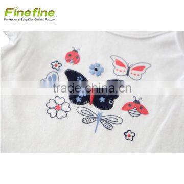 Organic Cotton Fabric Newborn Baby Clothes Summer Baby Romper photo-2