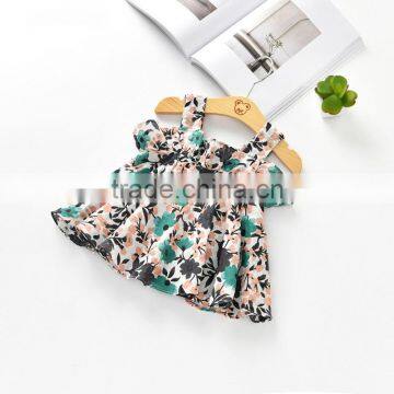 S33561W 2017 Summer Baby Girls Blouse Child Tutu Ruffles Sleeveless Girl Tops photo-5