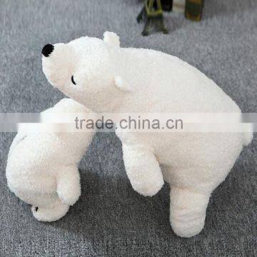 S17025A Hot Sale Cute Cartoon Polar Bear Baby Plush Doll photo-3