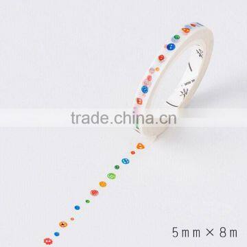 5mm*8m Decoration Washi Paper Customized Adhesive Paper Planner Accessories photo-6