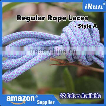 Round Rope Shoe Laces 22 Colours All Various Sizes Oval Cord Trainer Yeezy Boot Shoelaces - Shoestrings for Basketball Shoes photo-4