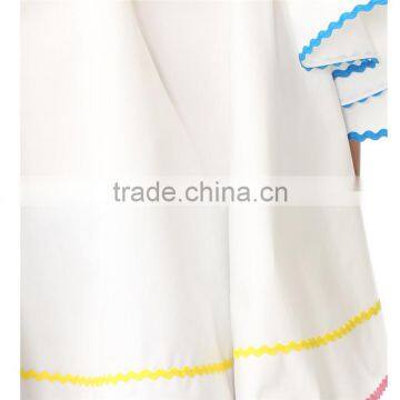 Summer off Shoulder Short Flutter Sleeves Rickrack Latest Designer Blouses photo-5