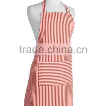 Wholesale Solid Color Cotton Cheap Chefs Striped Apron photo-4