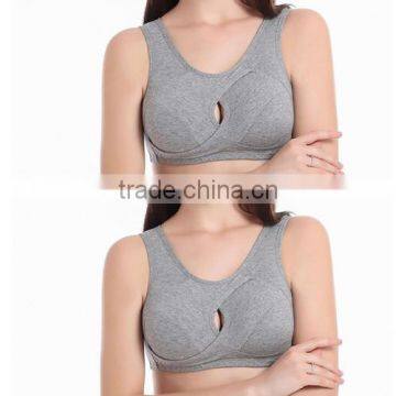 Hollow Breathable Cotton Sleep Bra photo-5