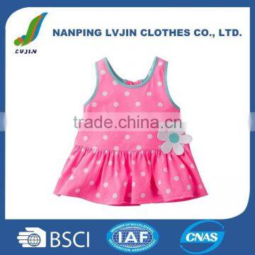 Infant & Toddlers Clothing Baby T-Shirts 100% Cotton Girls' Sleeveless Top Dress