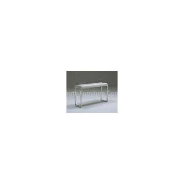 Rectangle White Marble Coffee Tables, Marble Top Console Table