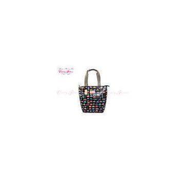 Colorful Lovely big handbags for girls , Cars Pattern black handbags