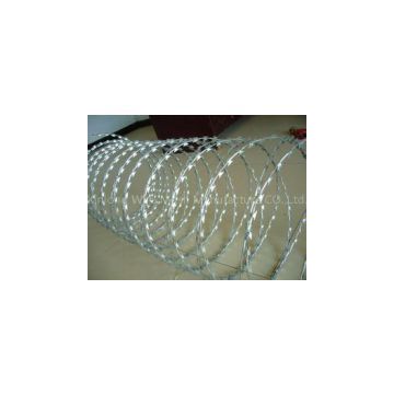 low price galvanized concertina razor barbed wire