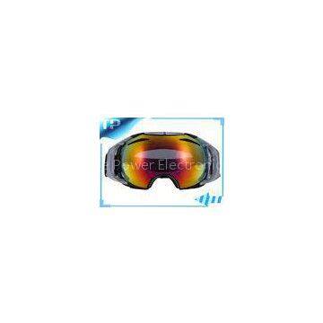 Liquid Image Black Ladies Designer Ski Goggles Magnet With Glasses Frame