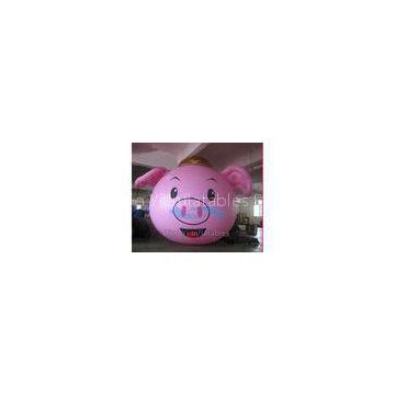 Custom Advertising Inflatables Cartoon Helium Balloons Ground Placing