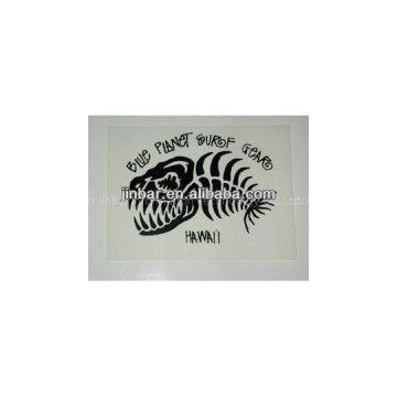 Glossy Vinyl Lettering Logo Decals