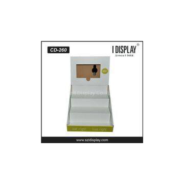 Customized LCD Screen Cardboard Counter Top Display Box