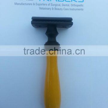 HKS yellow Double edge Safety Razor