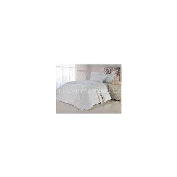 Lightweight Duck Down Queen Combined Cotton Quilts / Double Stitched Duvets High Grade