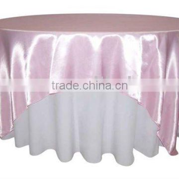 wedding satin table overlays white wedding polyester table cloth