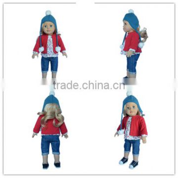 Make doll toy bauble wholesale baby 18 young girl doll cloth