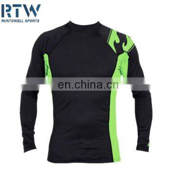 OEM mens long sleeve compression shirt wholesale