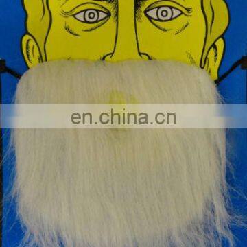 Cheap fake mustache white fake beard for sale with good quality MH2040