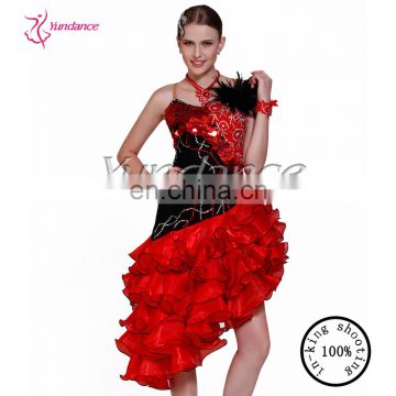 2016 21st Century Dance Professional Latin Dance Dress For Free Size L-11264