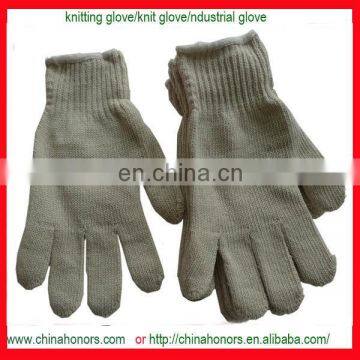 Western Safety Gloves Safety Working Gloves/string Knit Work Gloves photo-2