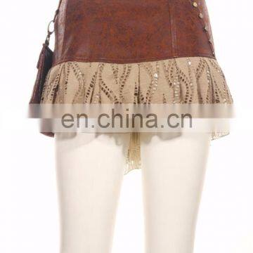 Steampunk Short Skirt With a Pocket photo-2