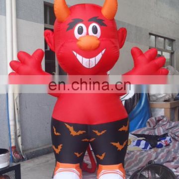 Red bull inflatable costume, inflatable mascot for event and advertising