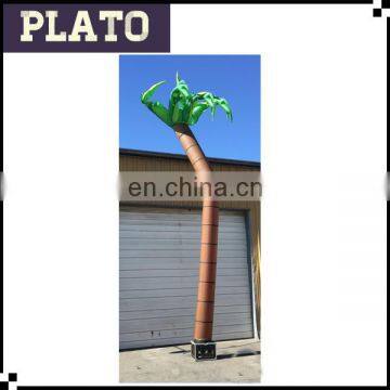 Inflatable single coconut tree windy dancer/inflatbale swimming poor decoration waving dancer