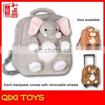 ICTI Factory Stuffed Plush Bodybag Plush Bear Hug Schoolbag Backbag for Kids