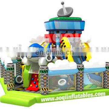 AOQI competitive price top quality airport inflatable fun city for commercial use