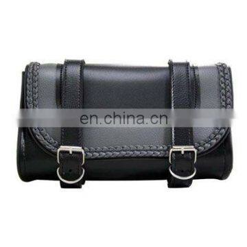 HMB-3052A TOOLS FORK BAG PU LEATHER BLACK MOTORCYCLE BAGS